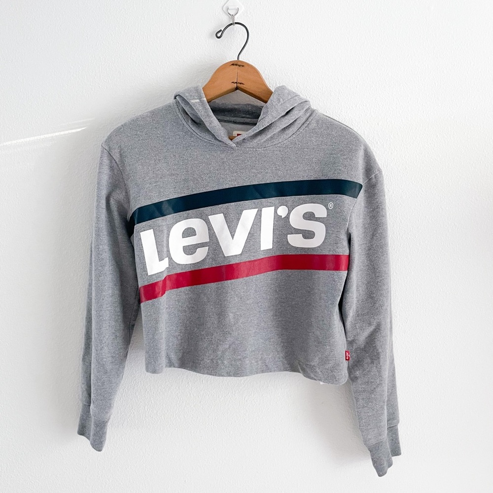 Levi’s cropped hoody